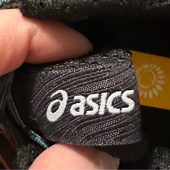 ASICS FujiLite 3 Trail Running Shoes Men’s 11.5 FlyteFoam Black Orange Purple - Picture 3 of 15